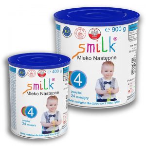 Smilk mleko modyfikowane następne dla dzieci od 24 miesięcy